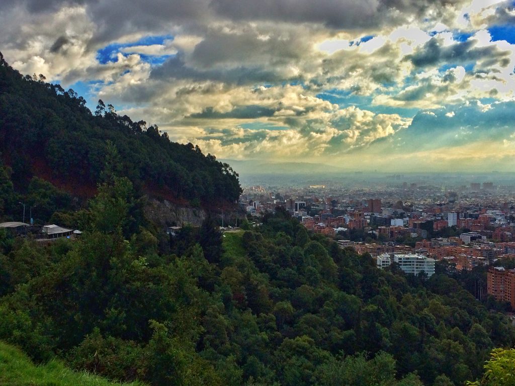 Bogota road cycling tour