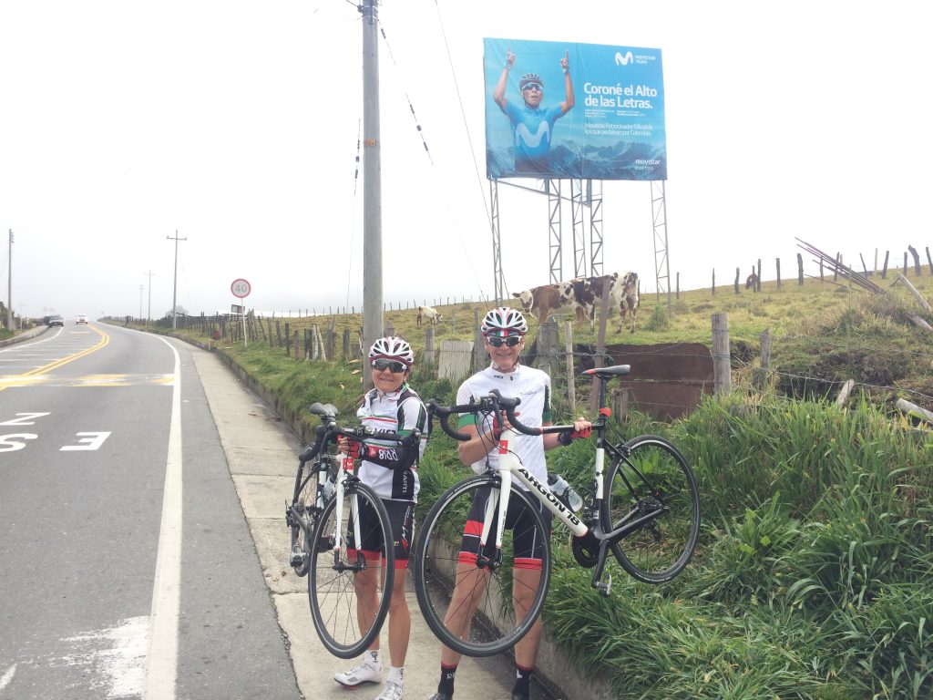 Alto de Letras cycling tour